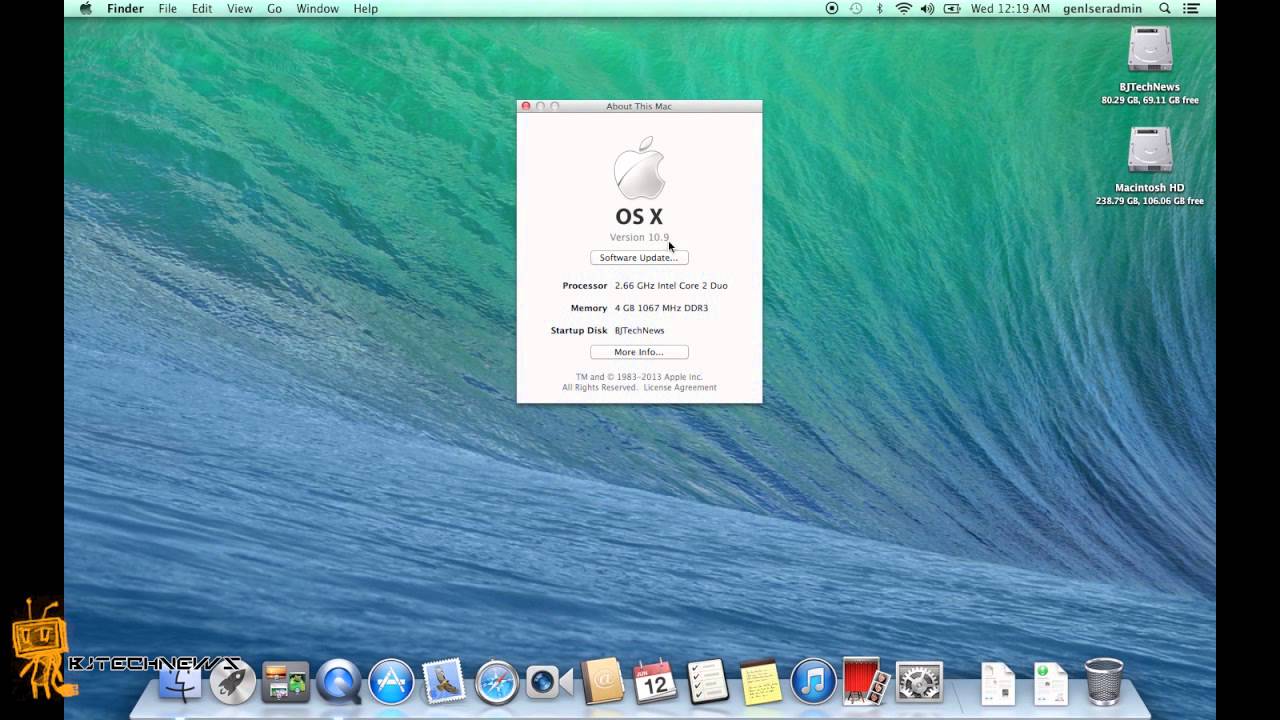Apple Mac Os X 10.9 Free Download